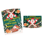 Cartão de Natal– Papai Noel – Mensagem Aleatória