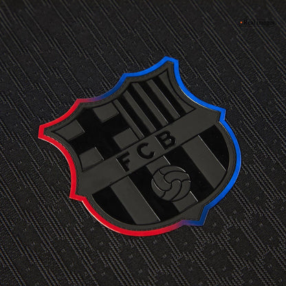 Camisola de futebol autêntica do Barcelona, camisola alternativa 2024/25