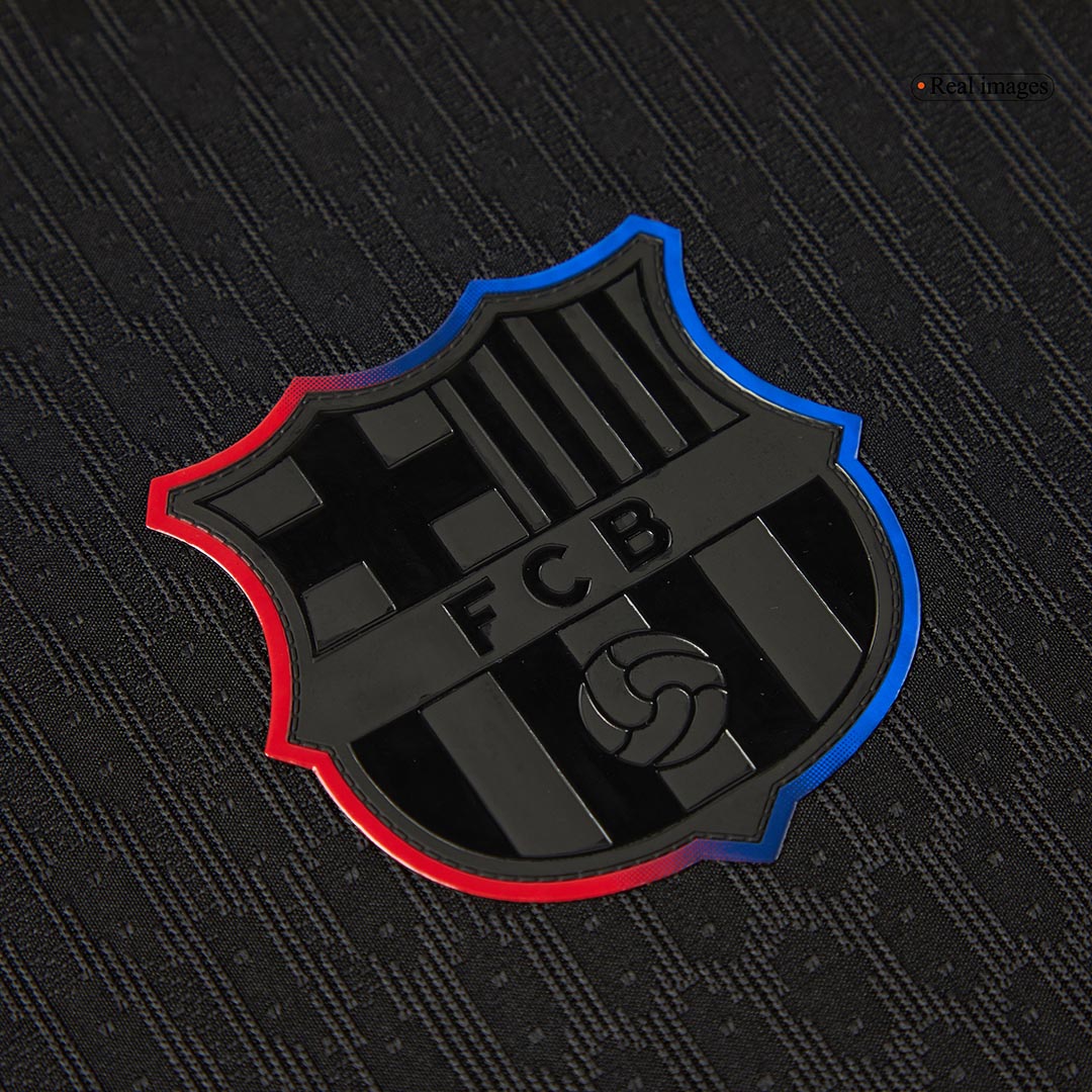 Camisola de futebol autêntica do Barcelona, camisola alternativa 2024/25