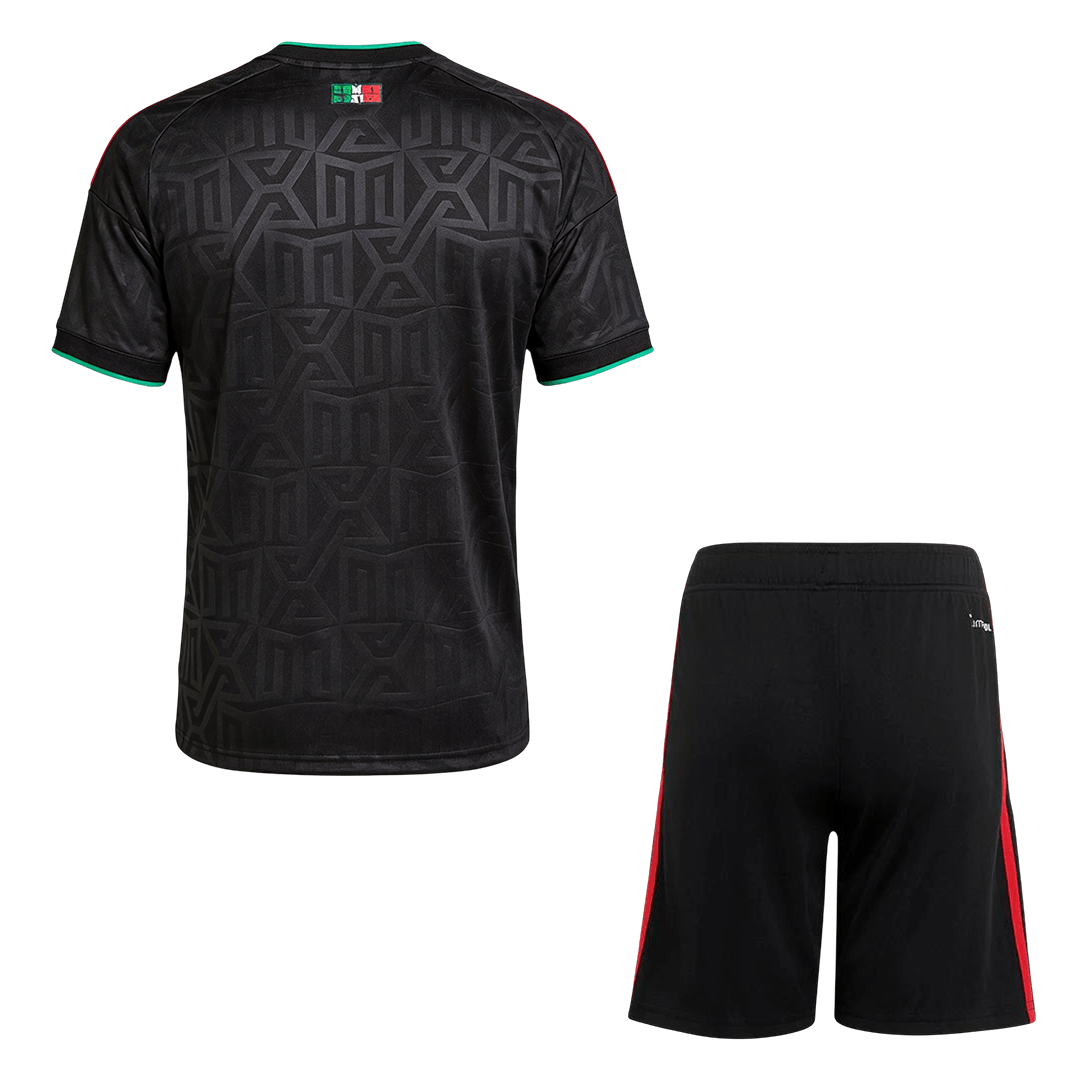 Mexico Terceira Copa do Mundo Camisa 2026 Preto - camisola de futebol para adeptos em - imagem 6