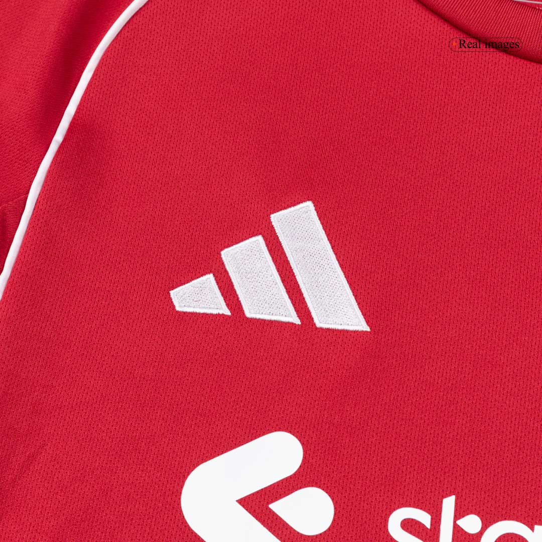 Liverpool Casa Manga comprida Camisa 2025/26 Vermelho