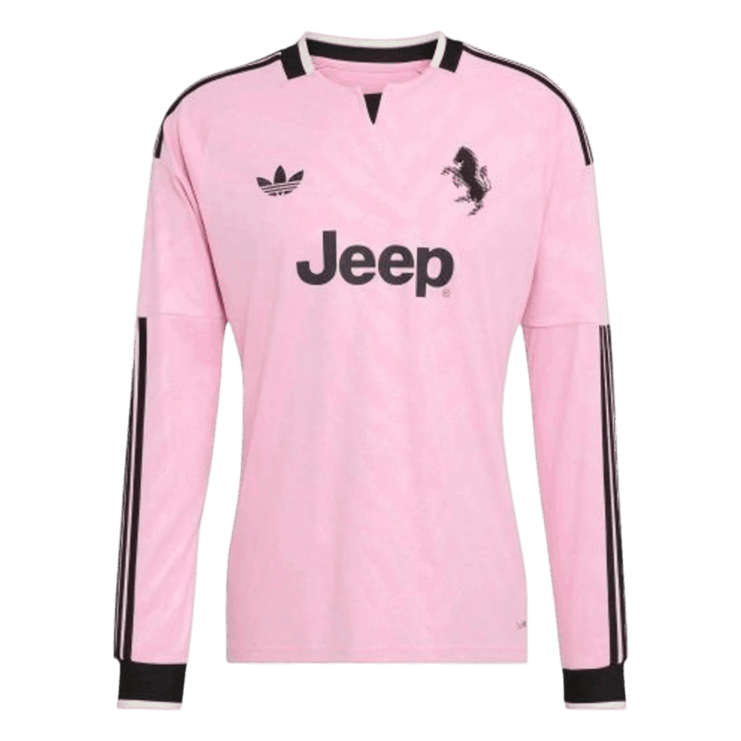 Juventus Fora Manga comprida Camisa 2026/27 Rosa