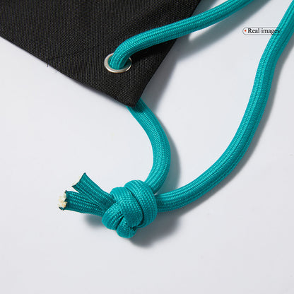 Real Madrid Mochila De Ginástica Preta