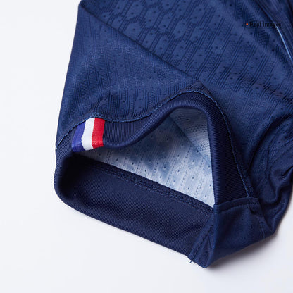 Jogador VITINHA #17 PSG Casa Futebol Camisas 2025/26 Marinha