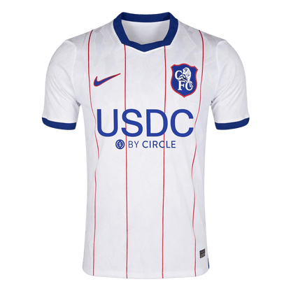 Versão do Jogador Chelsea Terceira Futebol Camisas 2026/27 Branco