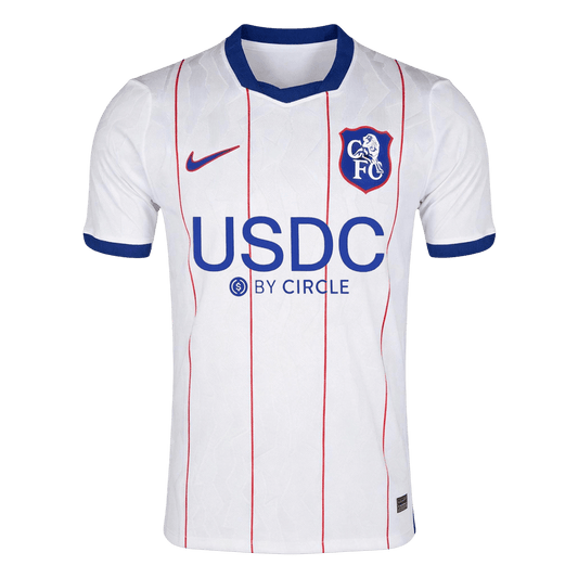 Versão do Jogador Chelsea Terceira Futebol Camisas 2026/27 Branco