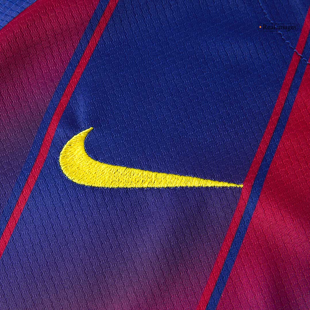 Barcelona Casa  Infantil Conjunto（Camisa + Calção + Meias) 2025/26  Vermelho&Azul