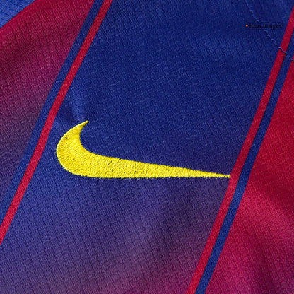 Barcelona Casa  Infantil Conjunto（Camisa + Calção + Meias) 2025/26  Vermelho&Azul