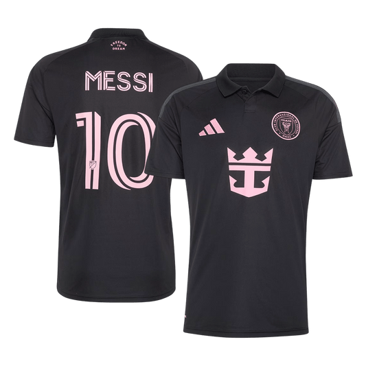 MESSI #10 Inter Miami CF Fora Camisa 2026 Preto camisola de futebol
