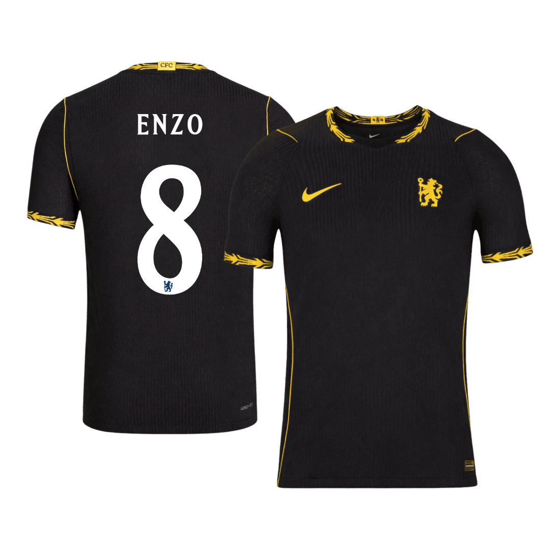 Versão do Jogador ENZO #8 Chelsea Fora Futebol Camisas 2026/27 - UCL