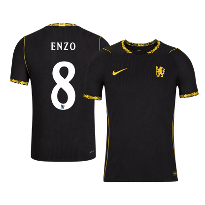 Versão do Jogador ENZO #8 Chelsea Fora Futebol Camisas 2026/27 - UCL