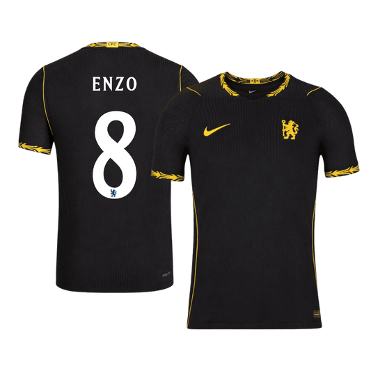 Versão do Jogador ENZO #8 Chelsea Fora Futebol Camisas 2026/27 - UCL