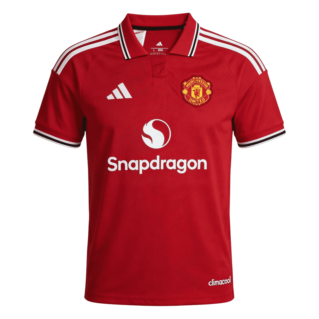 CUNHA #10 Manchester United Casa Camisa 2026/27 Vermelho UCL