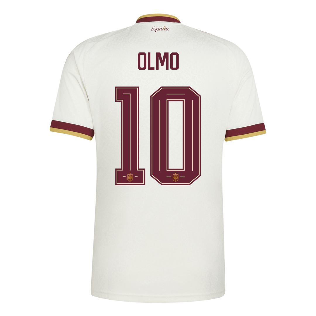 OLMO #10 Spain Fora Copa do Mundo Camisa 2026 Branco