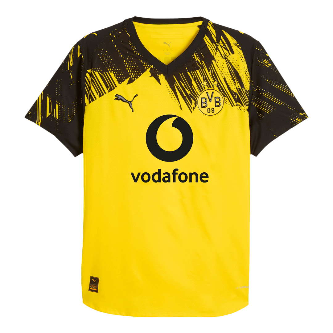 Autêntico Borussia Dortmund Casa Futebol Camisas 2025/26 Amarelo