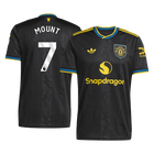 MOUNT #7 Manchester United Fora Terceira Camisa 2025/26 Preto