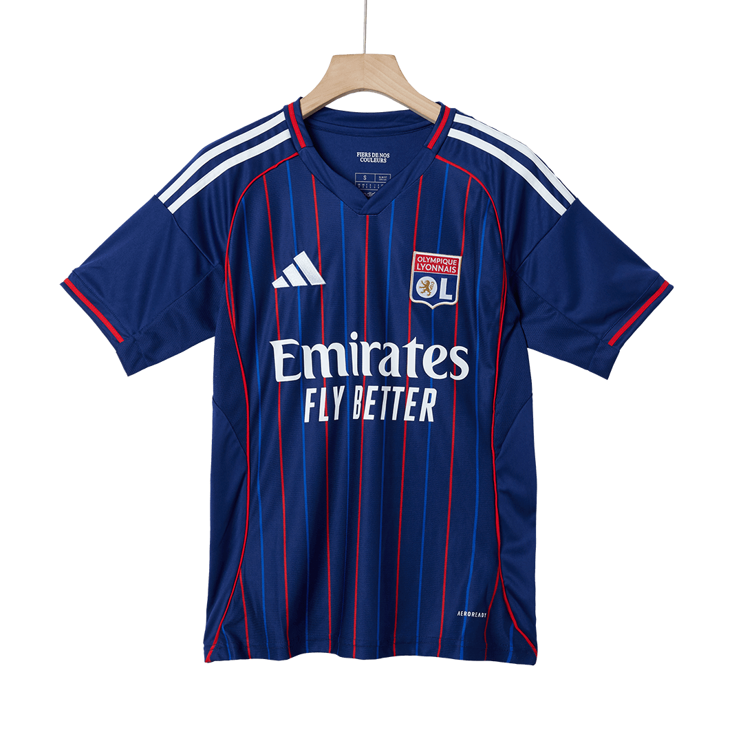 Olympique Lyonnais Fora Camisa 2025/26 Marinha