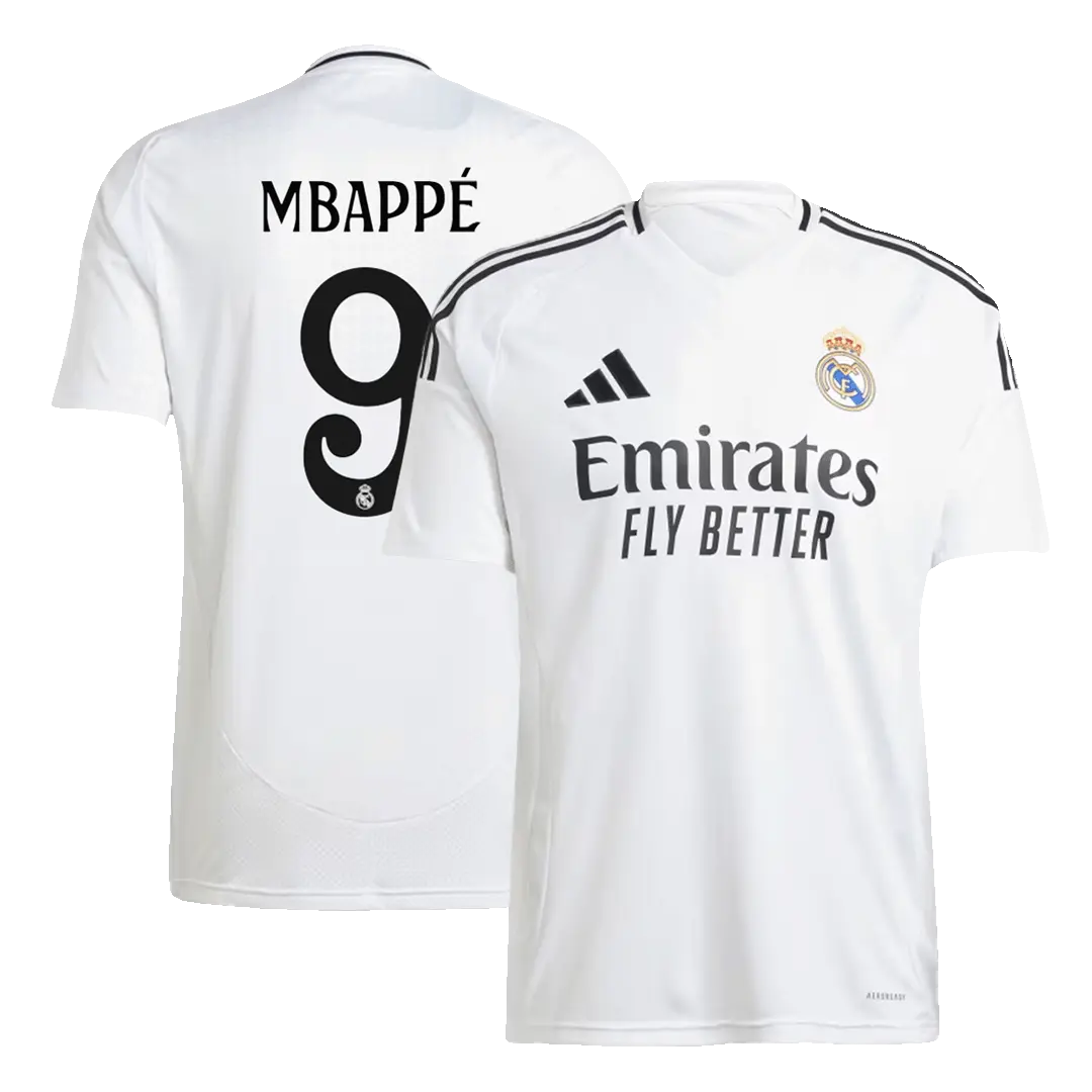 Real Madrid football shirt Mbapp¨| #9 Home 2024/25