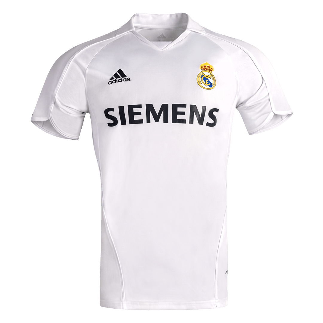 Retrô Real Madrid Casa Camisa 2005/06 Branco