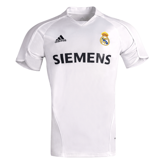 Retrô Real Madrid Casa Camisa 2005/06 Branco