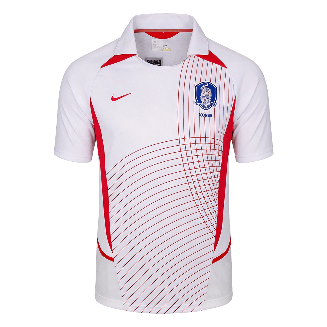 Retrô Coreia do Sul Fora Camisa 2002 Branco