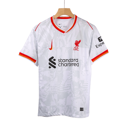 Camisola de futebol VIRGIL #4 Liverpool Third Off Custom Shirt 2024/25