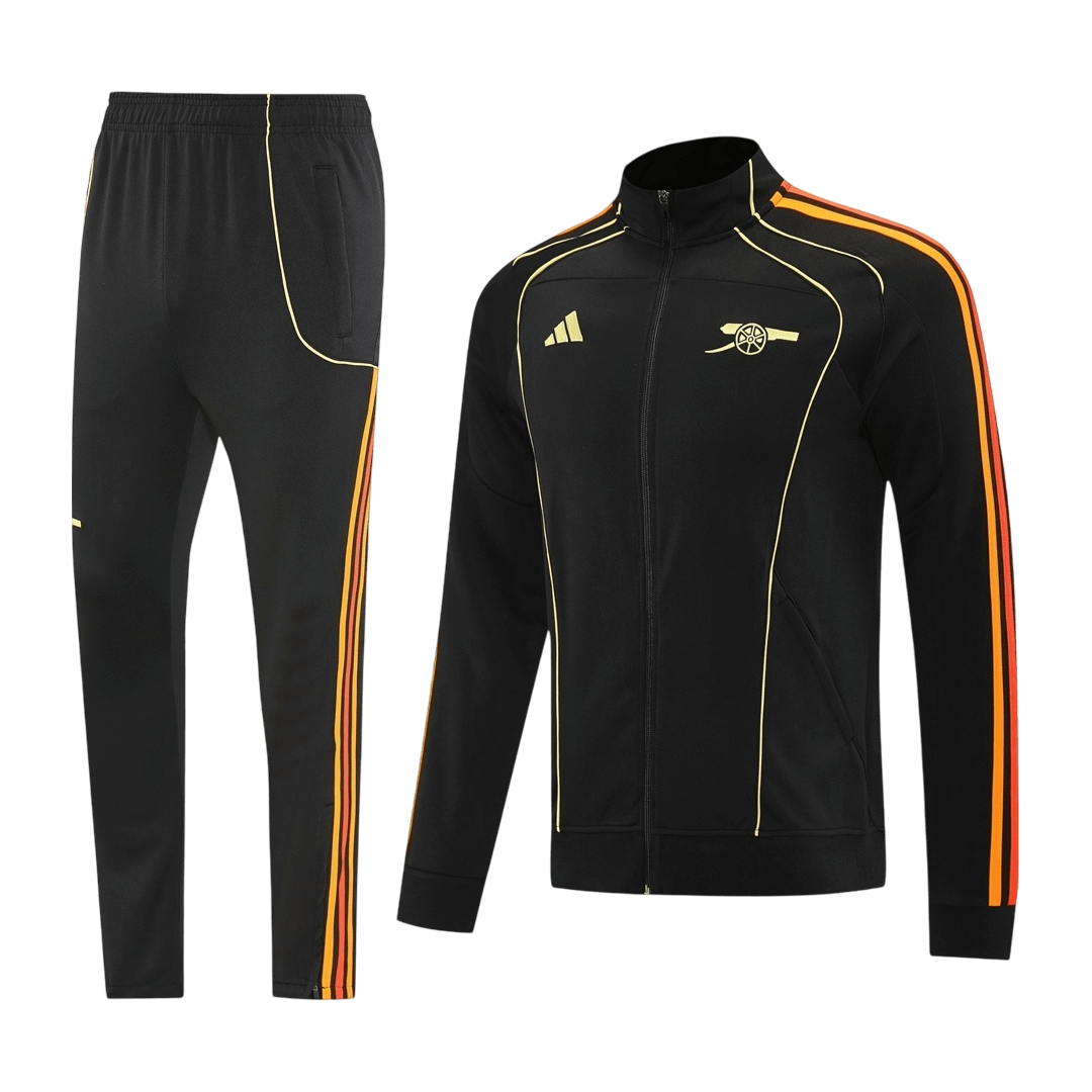 Arsenal Treino Jaqueta Conjunto (Jaqueta + Calças) 2025/26 Preto