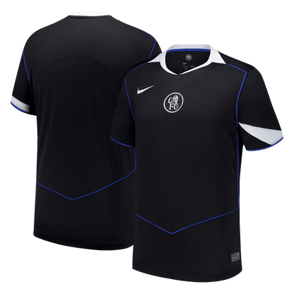 Chelsea Fora Terceira Camisa Conjunto(Camisa+Calções) 2025/26 Preto