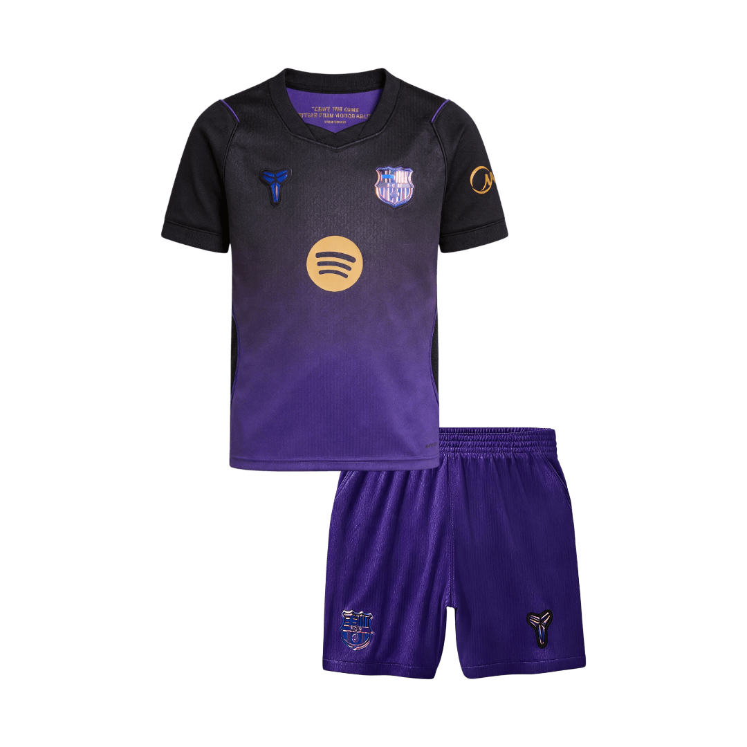 Barcelona Infantil 
 Fora Futebol Camisa 2026/27 Roxo