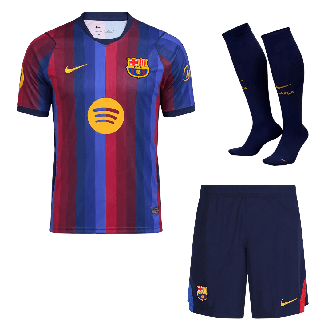 Barcelona Casa 2026/27 Vermelho&Azul