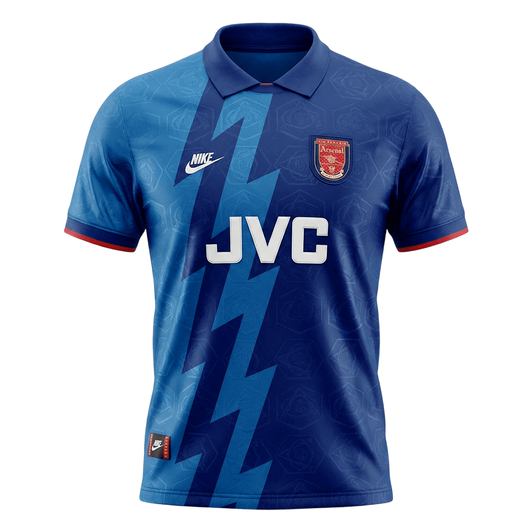 Retrô Arsenal Fora Camisa 1995 Azul