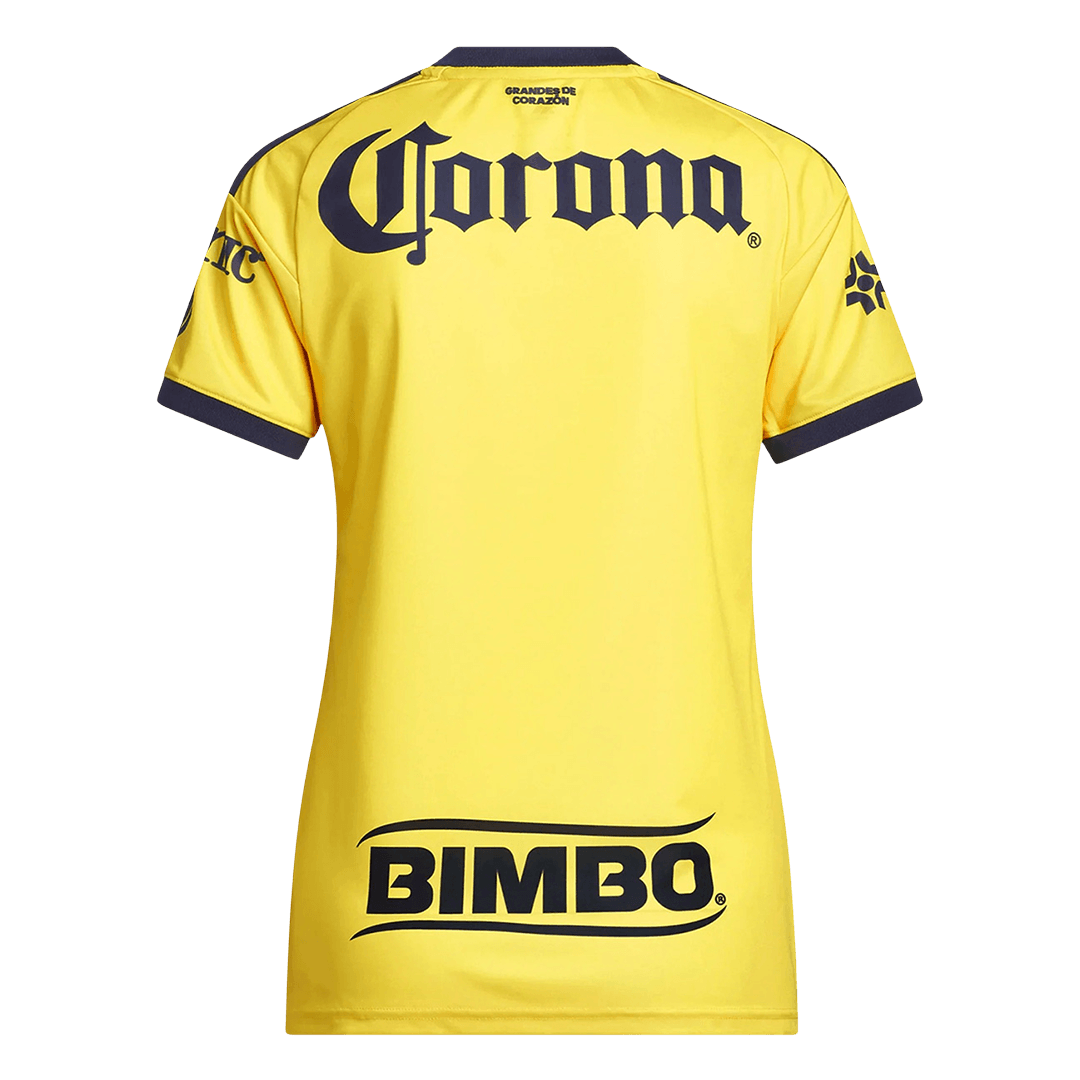 Mulheres Club America Principal Camisa 2026/27 Amarelo