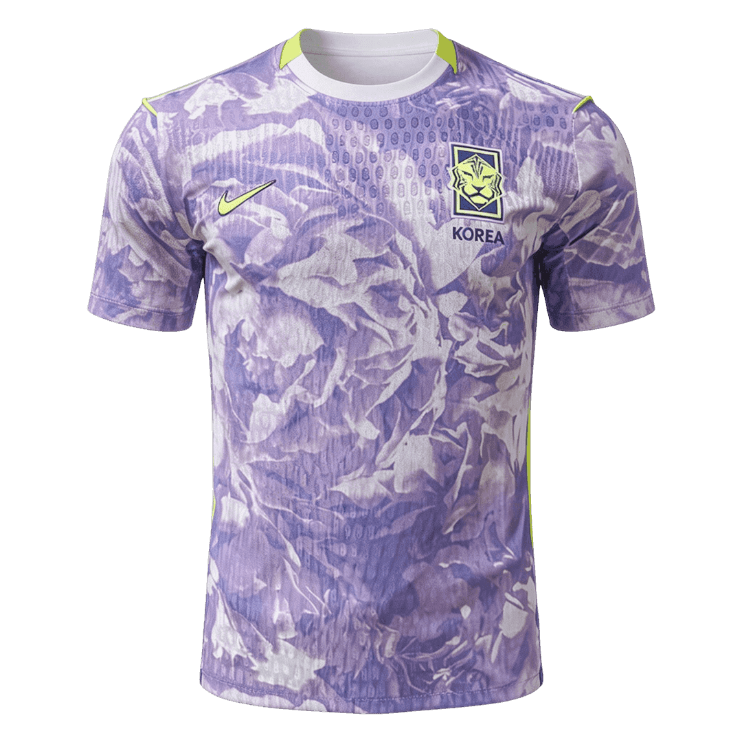 Versão do Jogador Coreia do Sul Fora Copa do Mundo Futebol Camisas 2026 Roxo