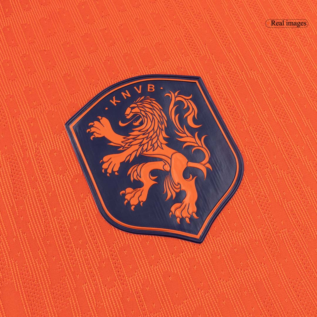 Versão do Jogador F.DE JONG #21 Netherlands Casa Copa do Mundo Futebol Camisas 2026 Laranja