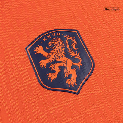 Versão do Jogador F.DE JONG #21 Netherlands Casa Copa do Mundo Futebol Camisas 2026 Laranja