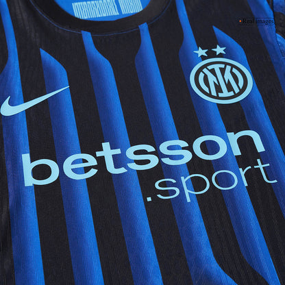 Autêntico PAVARD #28 Inter Milan Casa Futebol Camisas 2025/26