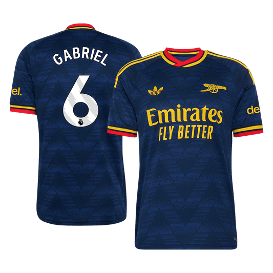 GABRIEL #6 Arsenal Fora Camisa 2026/27 Azul
