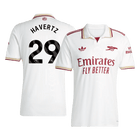 HAVERTZ #29 Arsenal Fora Terceira Camisa 2025/26 Branco
