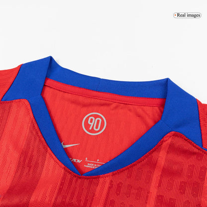 Jogador HAKIMI #2 PSG Terceira Futebol Camisas 2025/26 Vermelho