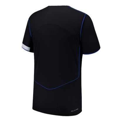 Autêntico Chelsea Fora Terceira Futebol Camisas 2025/26 Preto