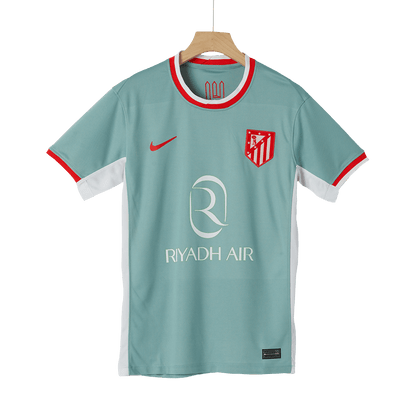Camiseta de fútbol visitante personalizada del Atlético de Madrid 2024/25