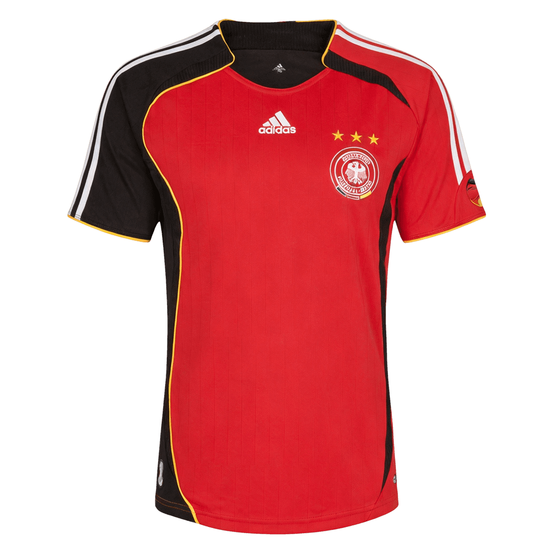 Retrô Germany Fora Copa do Mundo Camisa 2006 Vermelho