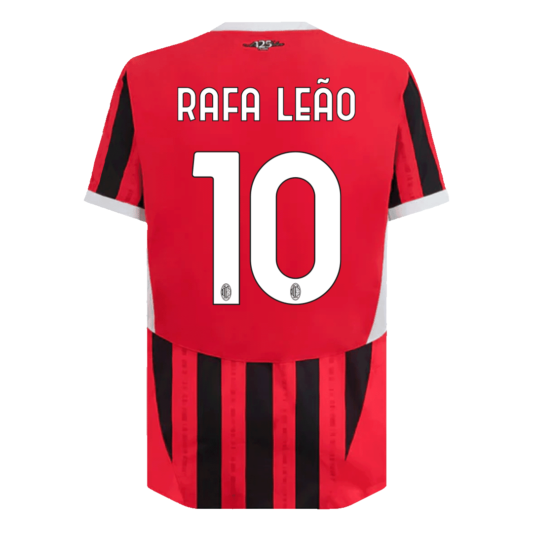 Camisola de futebol aut¨ºntica RAFA LEAO #10 AC Milan Home 2024/25