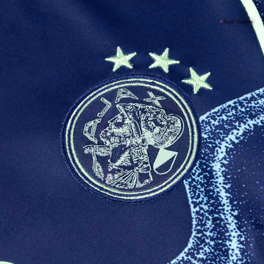 Ajax Infantil 
 Fora Futebol Camisa Conjunto (Camisa+Shorts) 2025/26