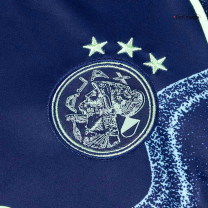 Ajax Infantil 
 Fora Futebol Camisa Conjunto (Camisa+Shorts) 2025/26