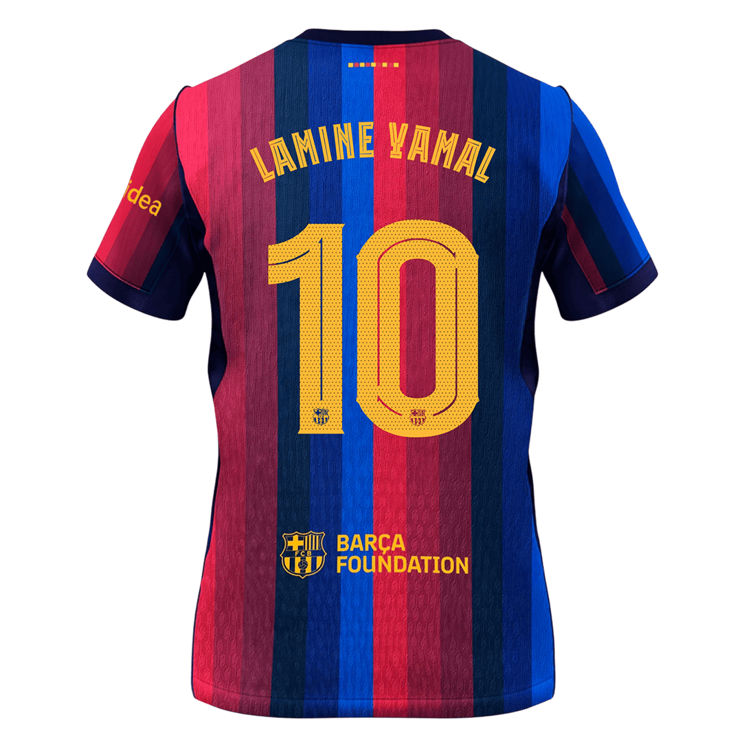 LAMINE YAMAL #10 Barcelona Casa Camisa 2026/27