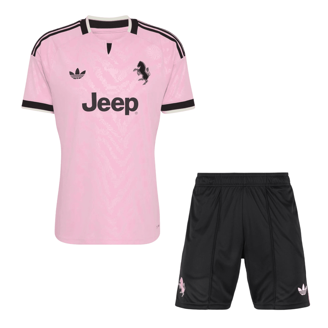 Juventus Fora Camisa 2026/27 Rosa