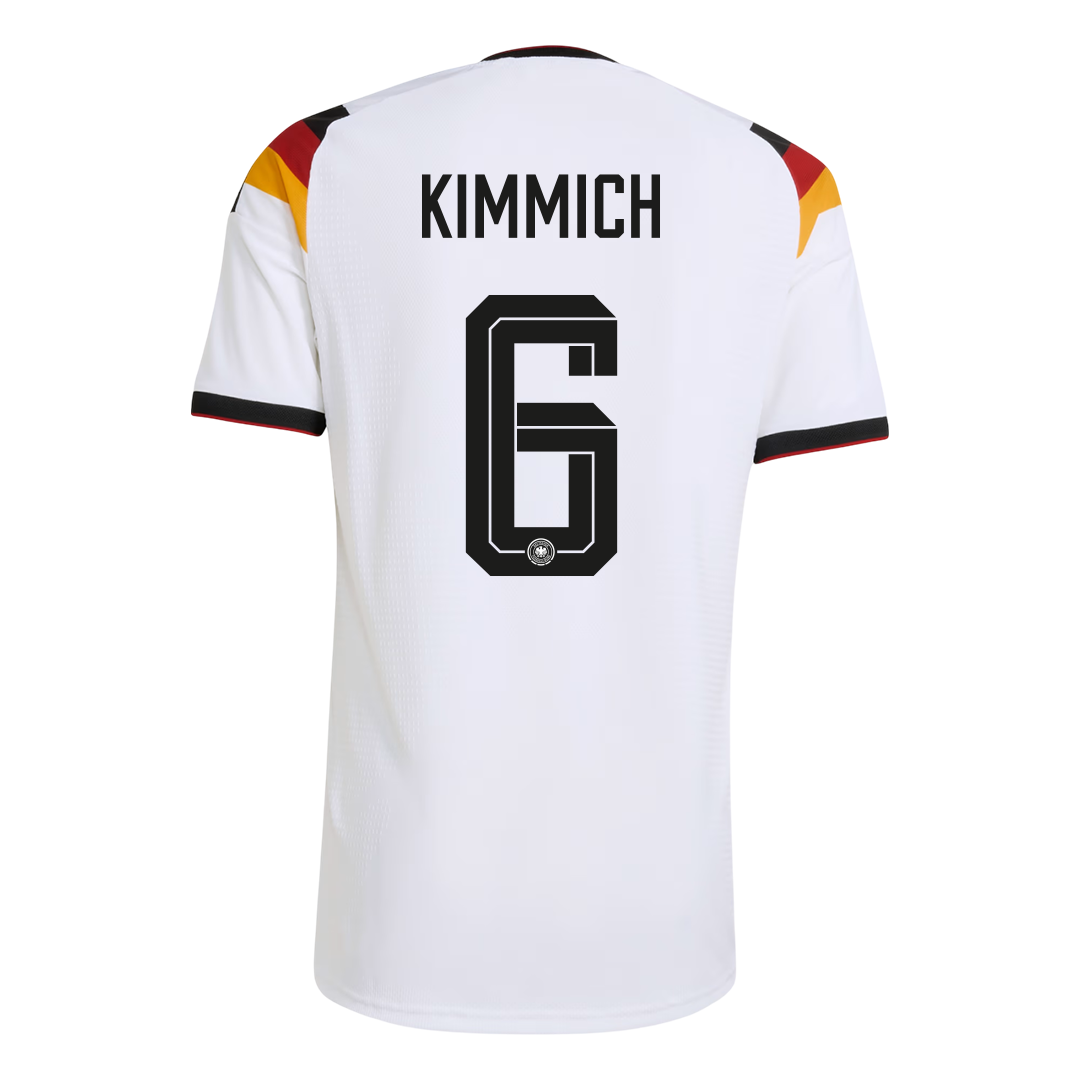 Jogador KIMMICH #6 Germany Casa World Cup Futebol Camisas 2026 Branco