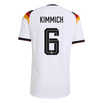 Jogador KIMMICH #6 Germany Casa World Cup Futebol Camisas 2026 Branco