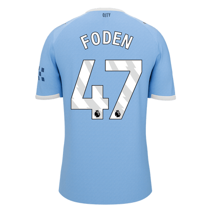 【Super Qualidade】FODEN #47 Manchester City
 Casa Futebol Camisa 2025/26 Azul